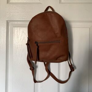 ARIZONA JEAN CO small brown backpack.